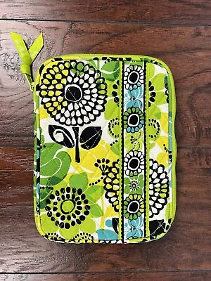 Vera Bradley Limes Up Tablet / Screen Case Sleeve IPad / Kindle Nook Floral EUC • $17