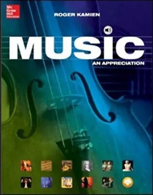 Music: An Appreciation Brief Edition Kamien Roger • $8.39