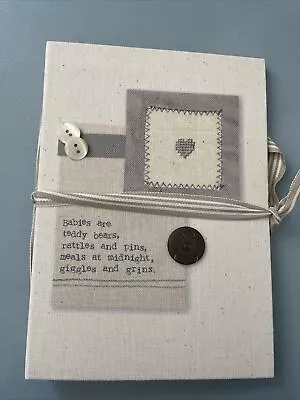 Baby Memory Journal Keepsake Book Milestone Photobook Gender Neutral Diary Gift • £2.50