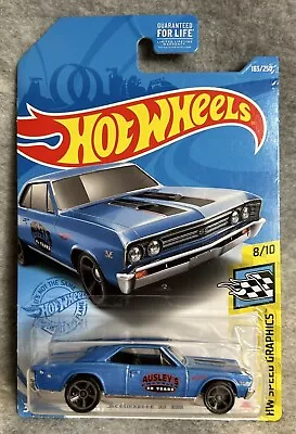 2021 Hot Wheels HW Speed Graphics 8/10 ‘67 Chevy Chevelle SS 396 #183 • $1.85