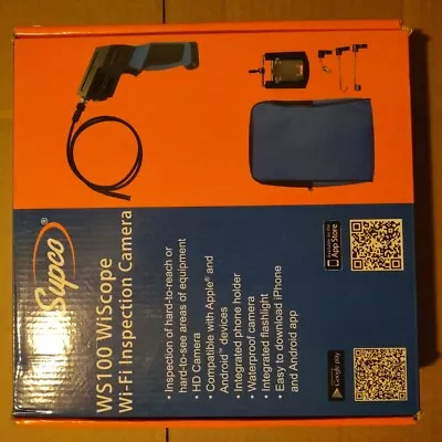 Supco WiScope WS100 Inspection Camera/ Portable Video Borescope • $39.99