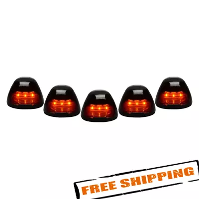 Recon 264143BK Black/Smoke LED Cab Roof Lights Kit For 1999-2016 Ford Super Duty • $149.95