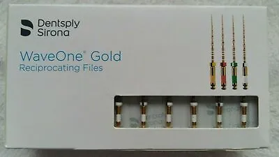 8 Packs Waveone Gold Wave One Endodontic File Root Canal Dentsply 6pcs/Pk • $310