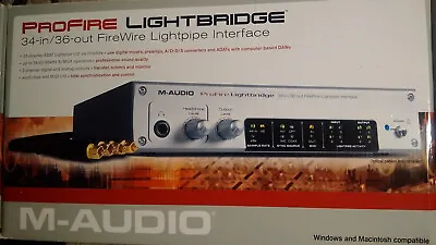 M-Audio Profire ADAT 32ch I/o Lightbridge Audio Interface • £145