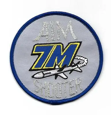 AIM-7M SPARROW SHOOTER Patch AIR TO AIR MISSILE • $5.99