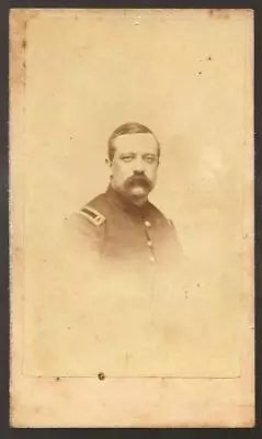 Civil War Era CDV Union Lt Joseph H Dalton 1st Massachusetts Volunteers Infy • $150