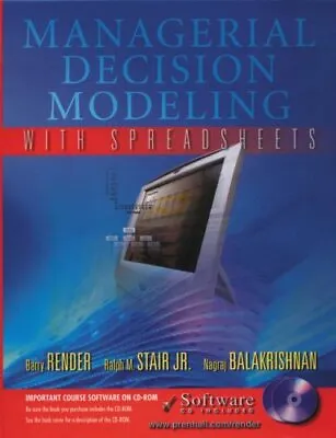 Managerial Decision Modeling With S... Balakrishnan N • £4.99