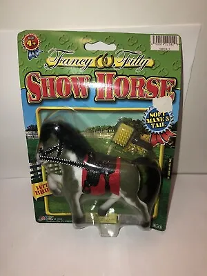 Fancy Filly Show Horse With Brush Soft Mane And Tail • $10