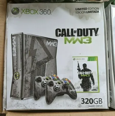 Xbox 360-S (Call Of Duty: Modern Warfare 3) Limited Edition Console 320GB Damage • $899.99
