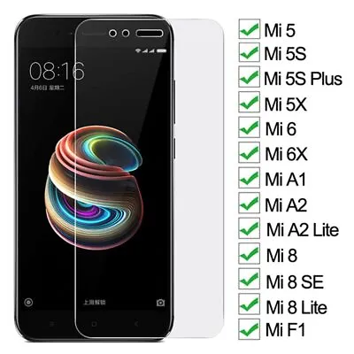 $6.15 • Buy Tempered Glass For Xiaomi Mi 5 5S Plus 5X 6 6X A1 A2 Lite Screen Protector...