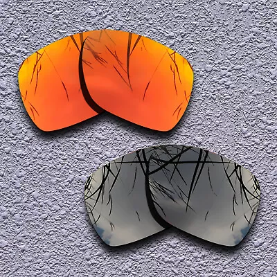 US Fire Red&Black Replacement Lenses For-Oakley Deviation Polarized&Anti-Scratch • $16.99