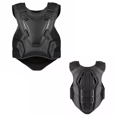 2024 Icon Field Armor 3 Men's Street Motorcycle Black/Stealth Vest - Pick Size • $195