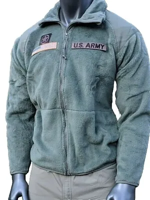 Gen 3 US Army Polartec Cold Weather CW Foliage ACU Fleece Military Shirt Jacket  • $61