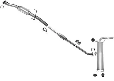 Catalytic Converter Resonator Pipe Rear Muffler For Toyota Rav4 2004-2005 • $622