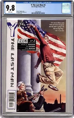 Y The Last Man #3 CGC 9.8 2002 1265787021 • $110