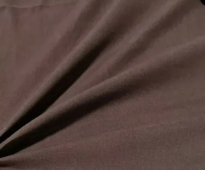 Cotton Voile Fabric Brown Colour Thin 55  Wide • £2.99