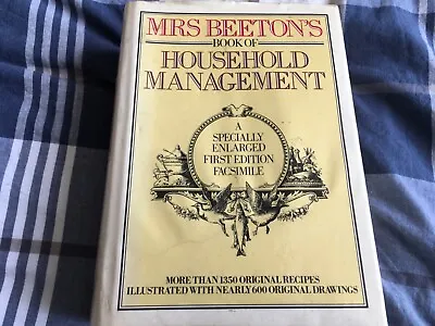 Mrs Beeton’s Household Management 1982 With Dustcover  • £20