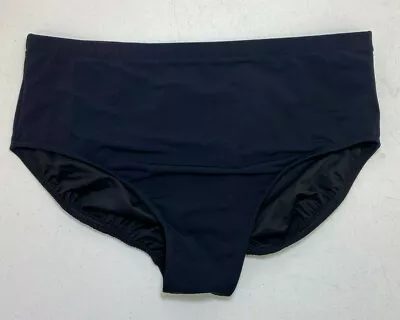 Magicsuit Womens Solid Jersey Classic Bikini Bottom Black Size 12 - • $34.99