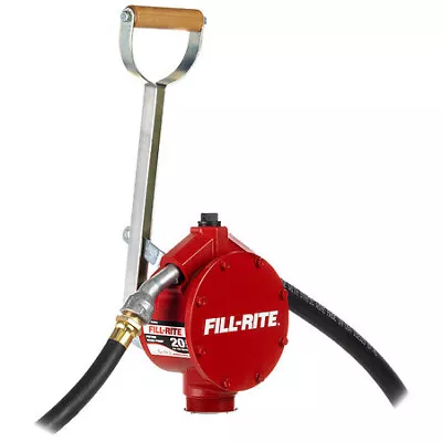 Fill-Rite Fr152 Fuel Transfer Piston Hand Pump With Hose And Nozzle Spout • $223.99