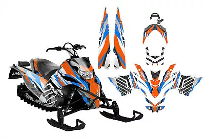 2008 2014 Yamaha FX Nytro Graphics Decal Kit 144 Tunnel 24 Mil Design V3001 • $309