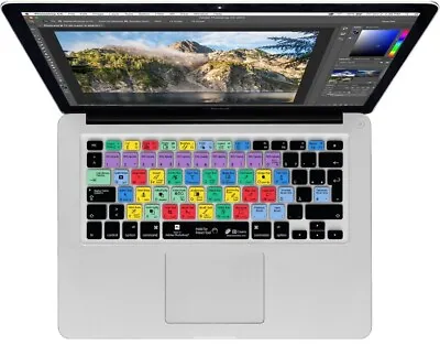 KB Hardshell Shortcuts Cover For Photoshop Macbook Pro/Air • £38.95