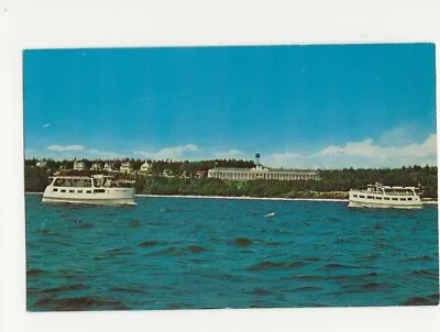 Arnold Boat Service Mackinac Island Mich. Postcard • $5