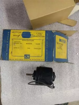 5047613 Delco Cadillac Heater Motor Vintage Auto Part 1960's On Used And New60 • $399.99