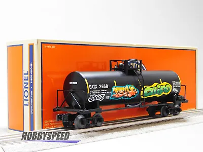 LIONEL GATX UNIBODY TANK CAR (GRAFFITI) O GAUGE #2658 Tanker Train 2343041 NEW • $78.84