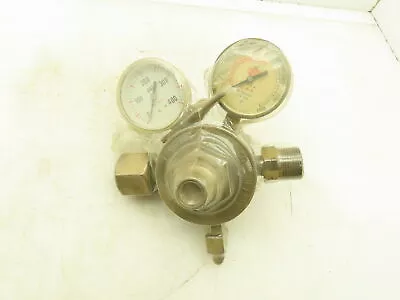 Victor Equipment VTS702M2 Hydrogen Regulator W/2-Gauges 0-400PSI & 0-4000PSI • $224.99