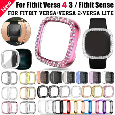 For Fitbit Versa 4 3 2 Lite / Sense 2 1 Watch Case PC/TPU Cover Screen Protector • $10.44