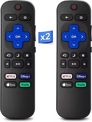 2pReplacement Remote Controls Exclusively For Roku TV(Not For Roku Stick Or Box) • $7.59
