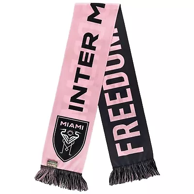 Inter Miami Messi Freedom To Dream Summer Scarf Black/Pink MLS Official Product • $22.99