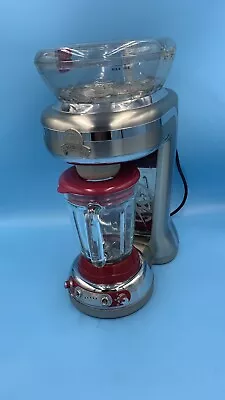 RED MARGARITAVILLE FIJI DM2000 Frozen Concoction DRINK MAKER Ice Shaver MACHINE • $142.50