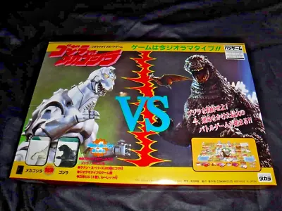 $528.99 • Buy VTG Takara Japan Godzilla Vs Mechagodzilla Diorama Board Game NOS Unused