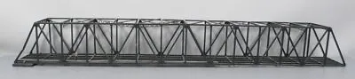 61  O Gauge Plastic & Metal Custom Trestle Bridge W/ Figure • $46.19