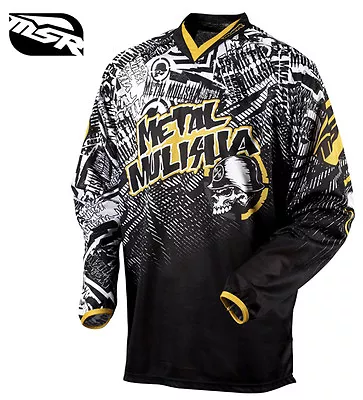 S Small METAL MULISHA Volt Jersey MX Vented Motorbike Motocross BMX Etc • $32.08