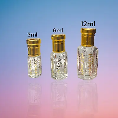 3ml6ml And 12ml   Roll-on Perfume Oils  Oud Musk Attar Made In Dubai • £5.99