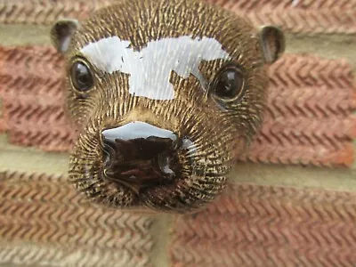£25 • Buy Ceramic Otter  Wall Vase Planter  By Quail Ceramics Boxed Ideal Gift  Boxed