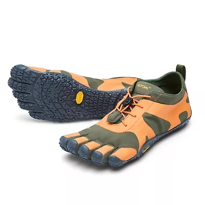 Vibram Women's V-Alpha Shoes (Military/Orange) Size 41 EU 9-9.5 US • $54.95