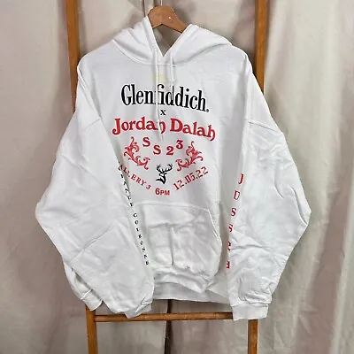 Jordan Dalah Glenfiddich Hoodie Mens Fits Large White Limited Rare White • $147.50