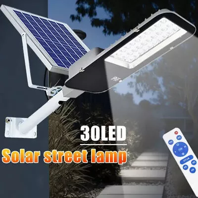 5000 Lumens Solar Powered Flood Lamp Street Lights With Remote Control For Yard • $59.99