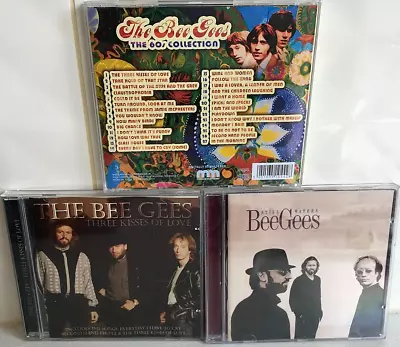 3 X BEE GEES ALBUM CD / 60's COLLECTION KISSES OF LOVE STILL WATERS /LIKE NEW • $19.94