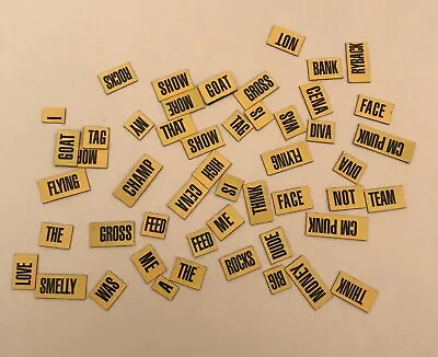 Magnetic WWE Words • £3