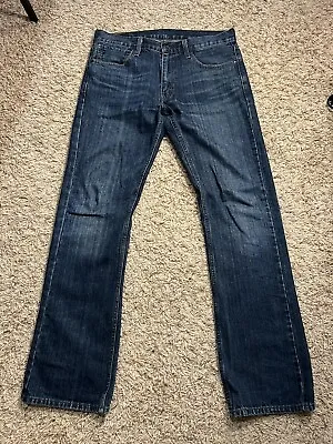 Levis Jeans Men's 34x34 527 Slim Bootcut Low Rise Denim Cowboy Western Rodeo • $27.99