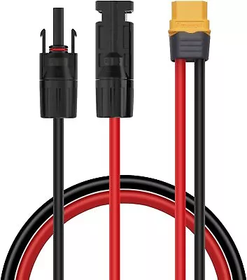 ALLPOWERS MC-4 Female And Male Connector To XT60 Adapter Cable • $25.99