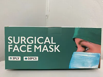Premium Disposable Surgical Face Mask 3 PLY 50pc  • $13.85