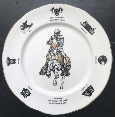 £4.99 • Buy QEII 1996 Opening Royal Armouries, Waterfront, Leeds Commemorative Plate-rare