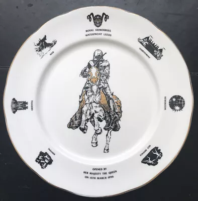 £4.99 • Buy QEII 1996 Opening Royal Armouries, Waterfront, Leeds Commemorative Plate-rare