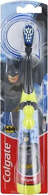 Colgate Batman Battery Powered Kids Electric Toothbrush Tooth Brush Childrens 3+ • £7.75