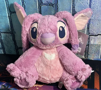 $24.99 • Buy Disney Store Lilo & Stitch Angel Pink Purple Girl Alien 12  Plush BRAND NEW